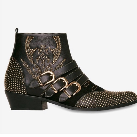 Anine Bing Penny 38 New Studded Boots - Picture 13 of 13